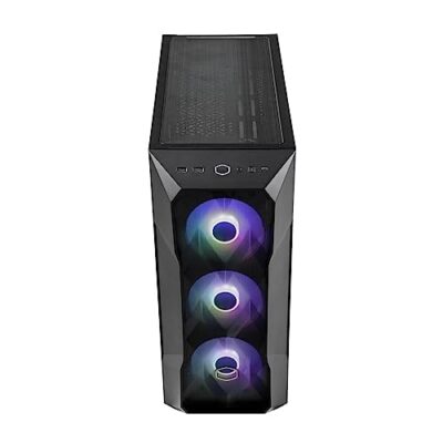 Cooler Master MasterBox TD500 Mesh V2 - Case per PC mid-tower E-ATX mesh tassellato, 3 ventole ARGB 120mm, USB Type-C 10 Gbps - Nero - immagine 3