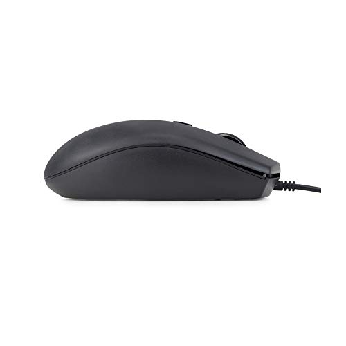 VulTech MOU-2038, Mouse con filo USB, Dpi Regolabile da 800 A 2400, 4 Pulsanti e Rotella Ergonomico, Ultraleggero, Plug and Play per Windows e Mac OS X - immagine 3