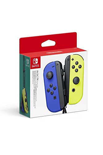 Nintendo Switch Controller Set da 2 Joystick, Blu e Giallo Neon - immagine 2