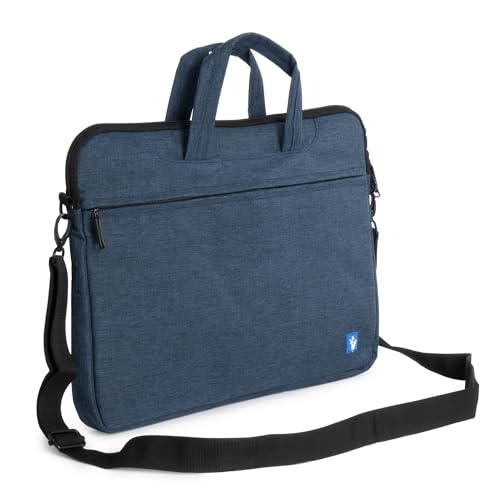 VulTech SC-1560 Borsa per Notebook 15.6”,Slim con Vano pc Imbottito, Maniglie e Tasca Esterna, Tracolla rimovibile e regolabile - immagine 2